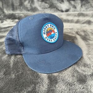 Binky Bro Kids Navy 'Stay Salty' Mesh Back Hat